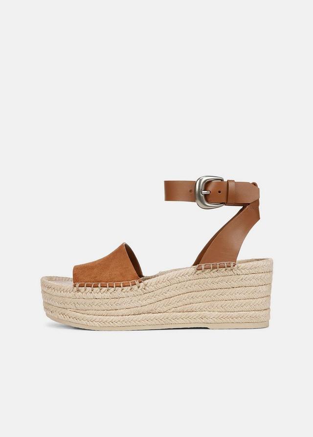 Belisa Suede Platform Espadrille Sandal Product Image