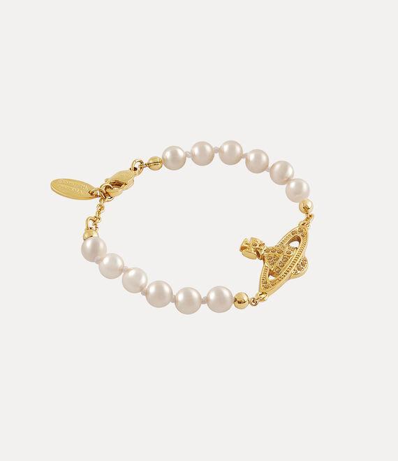 Mini Bas Relief Pearl Bracelet Product Image