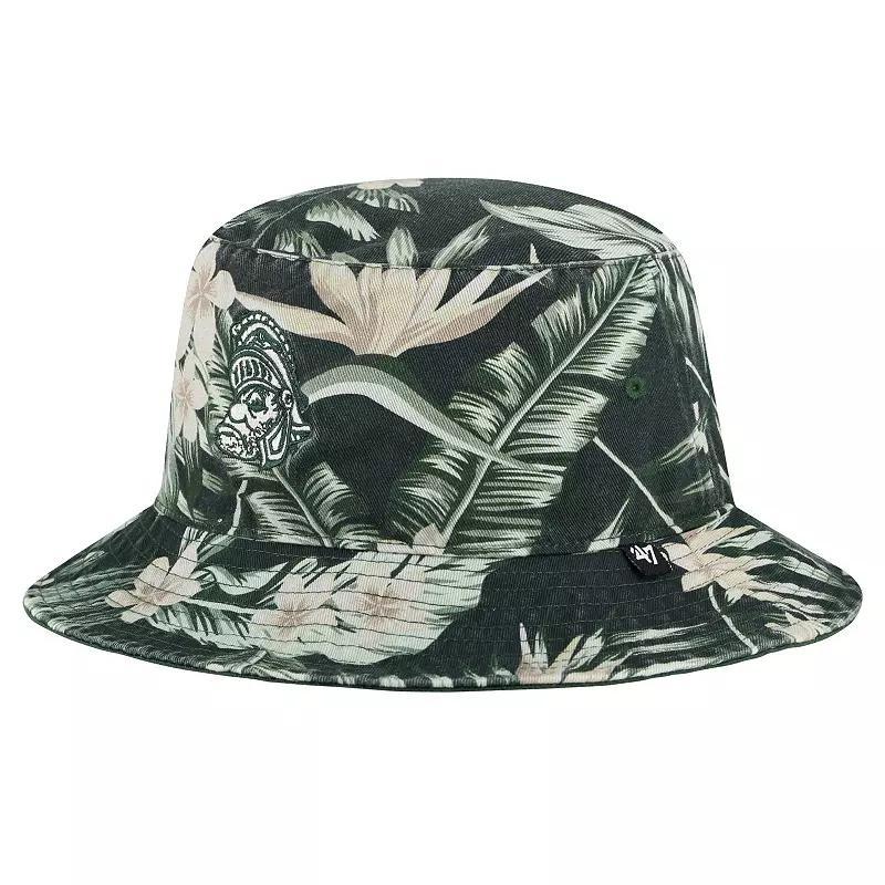 Mens 47 Brand Green Michigan State Spartans Tropicalia Bucket Hat Product Image