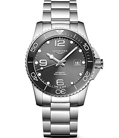 Longines Mens Hydroconquest Automatic Stainless Steel Bracelet 41mm Watch Product Image