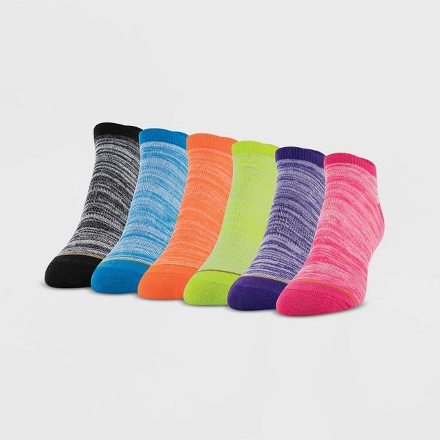 All Pro Womens Lightweight 6pk No Show Athletic Socks - Assorted Colors 4-10 Product Image