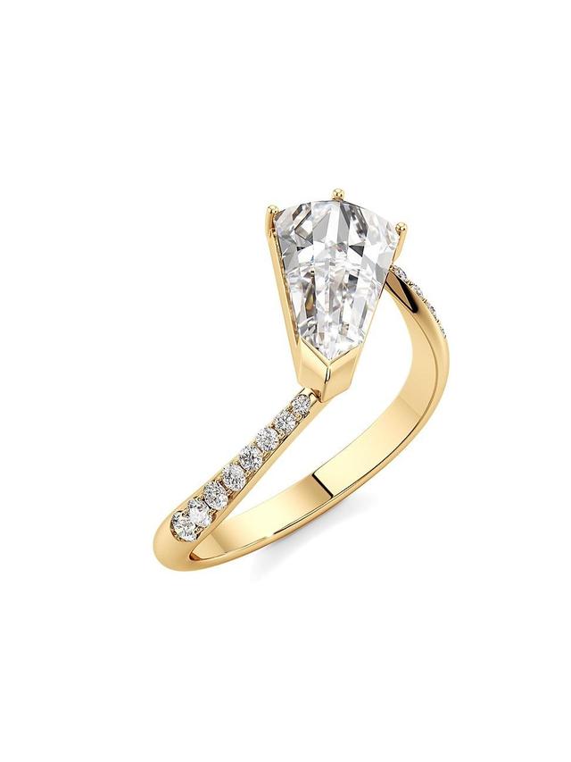 Womens Phoenix Twist 18K Yellow Gold & 1.68 TCW Lab-Grown Diamond Ring Product Image