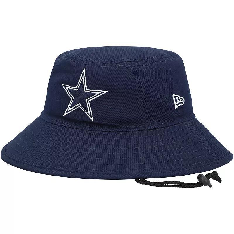 Mens New Era Navy Dallas Cowboys Main Bucket Hat Product Image