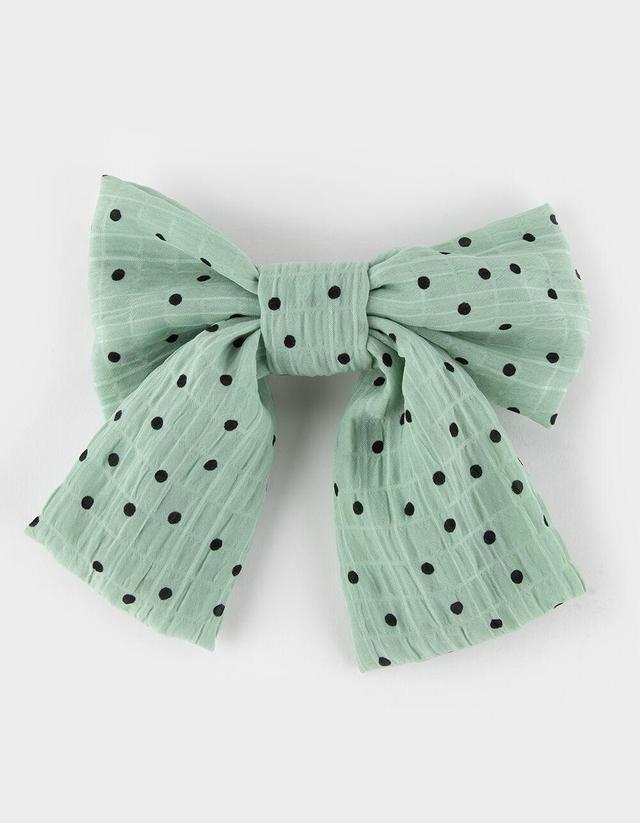 FULL TILT Polka Dot Bow Clip Product Image