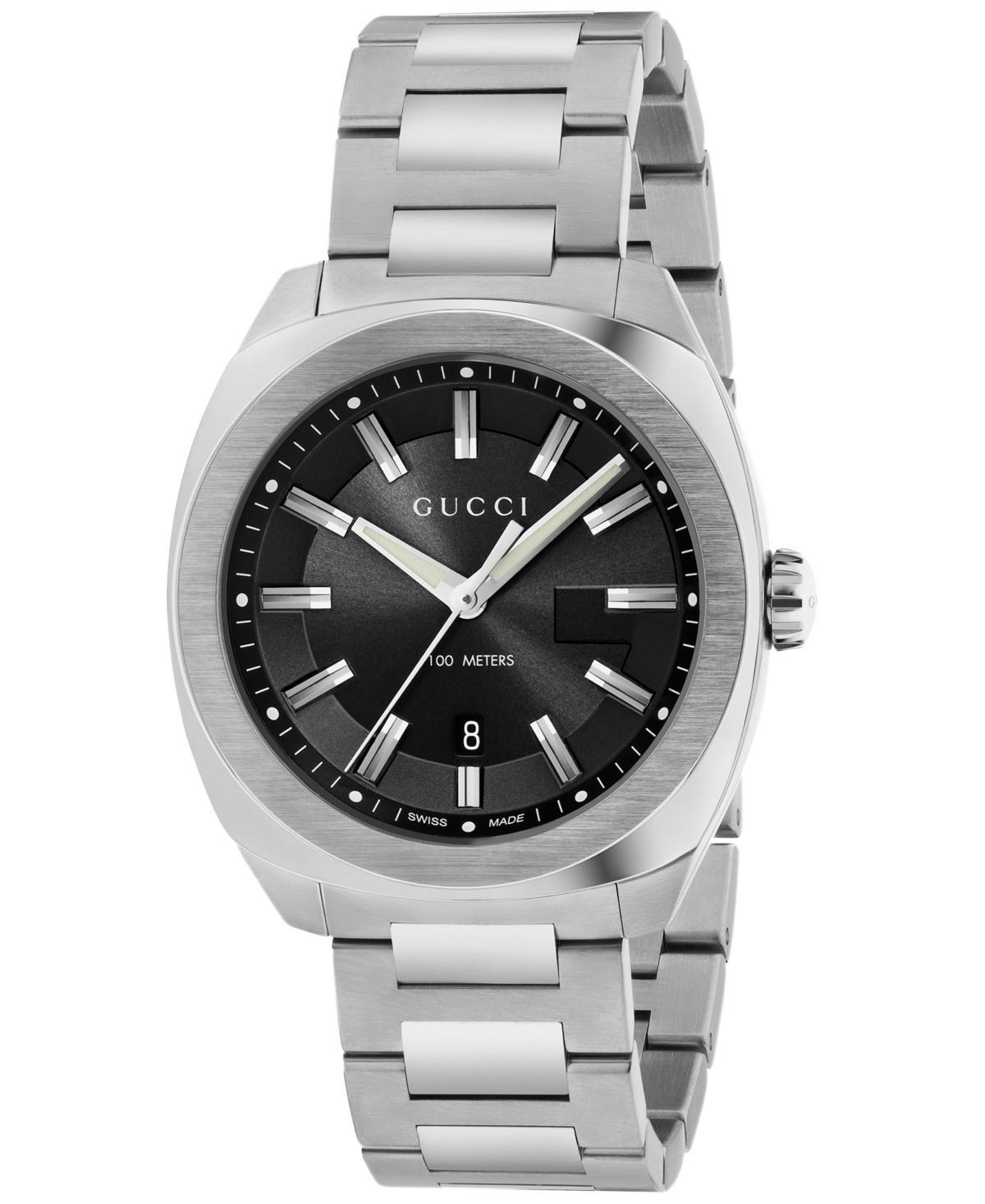 Mens Stainless Steel Bracelet Watch Product Image