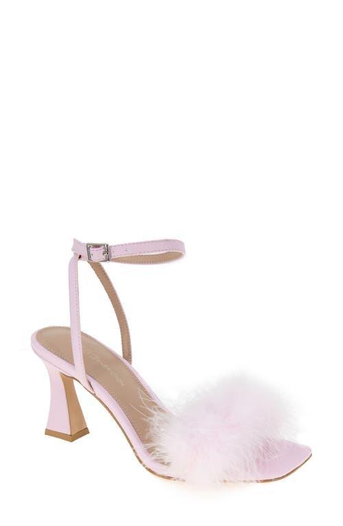 BCBGeneration Relby Faux Fur Dress Sandals Product Image