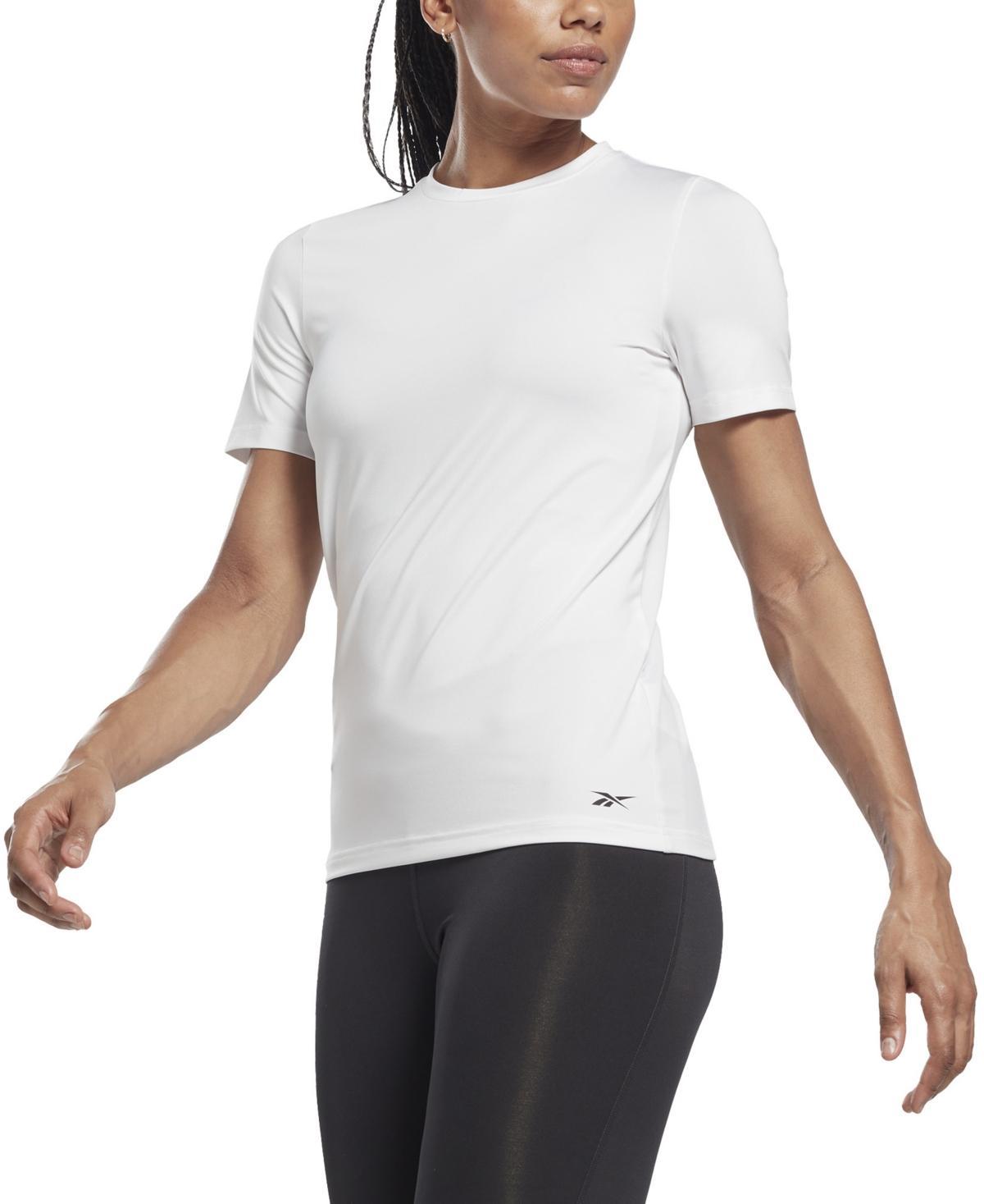 Reebok Womens Speedwick Slim Fit Crew Neck T-Shirt Product Image