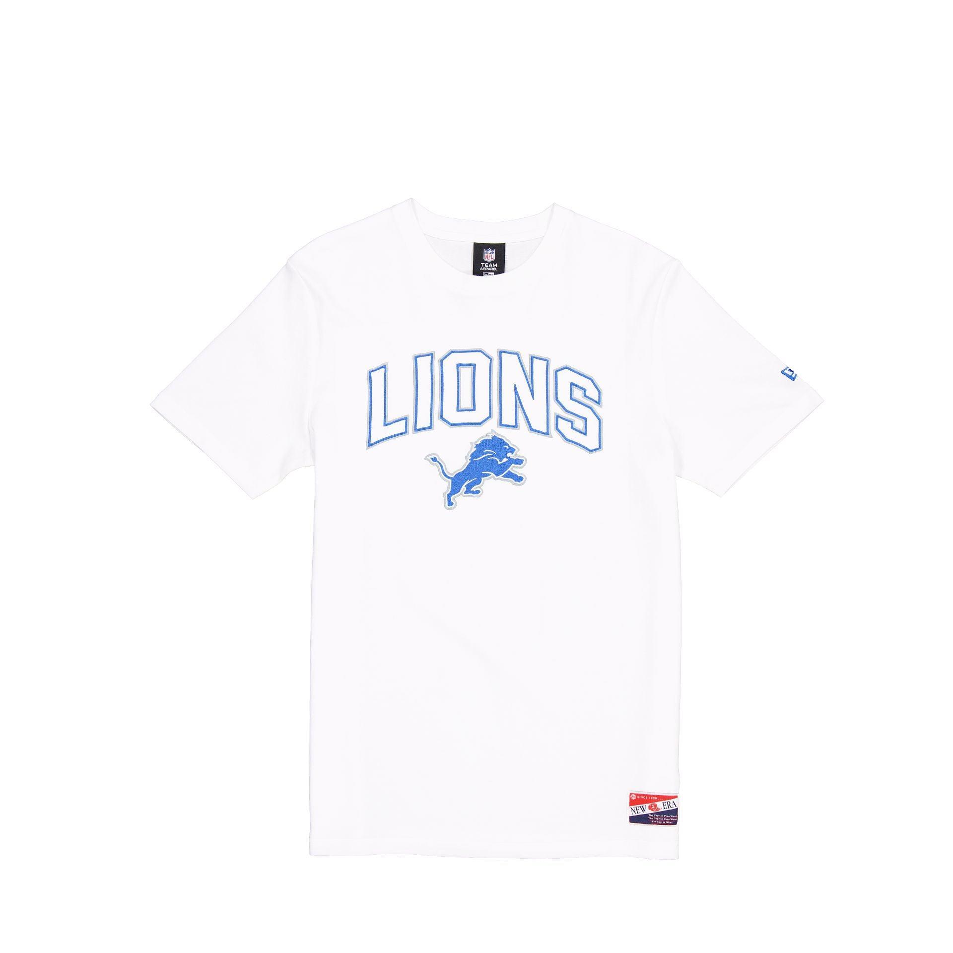 Detroit Lions Throwback White T-Shirt Male Product Image