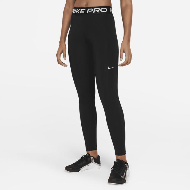 Nike Womens Nike Pro 365 Tights - Womens Black/White Product Image