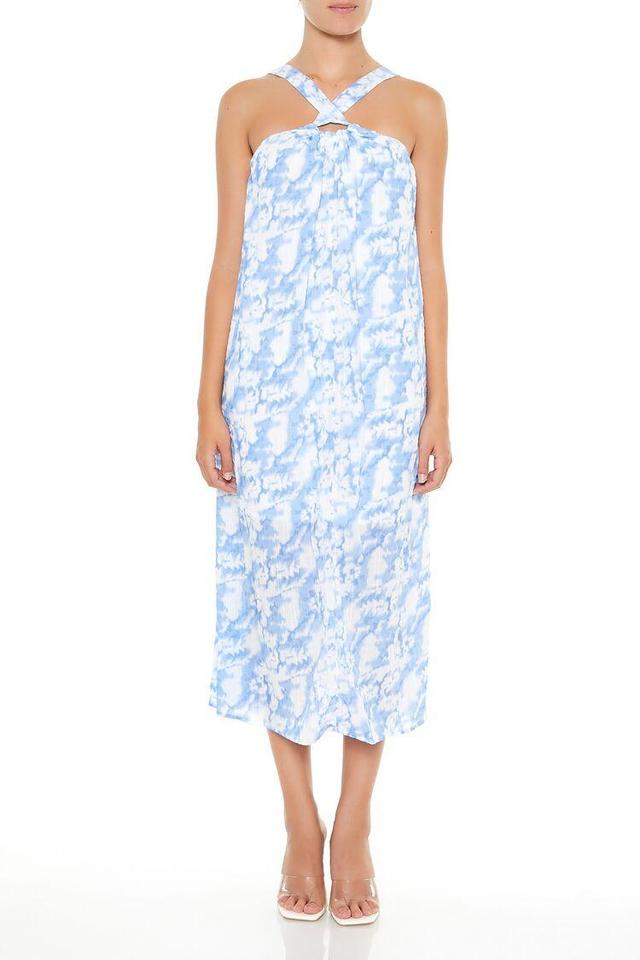 Abstract Shift Halter Midi Dress | Forever 21 Product Image