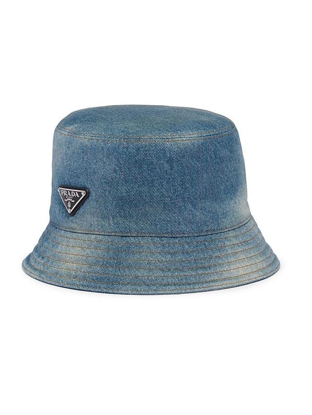 Mens Denim Bucket Hat Product Image