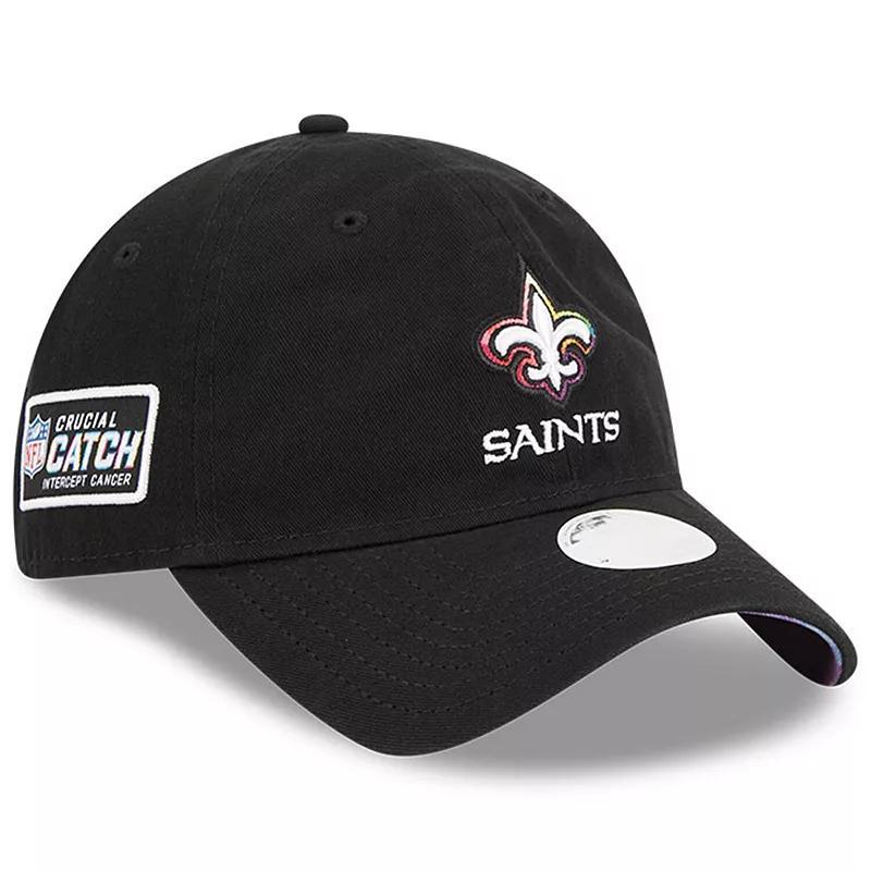 Womens New Era New Orleans Saints 2023 NFL Crucial Catch 9TWENTY Adjustable Hat Product Image