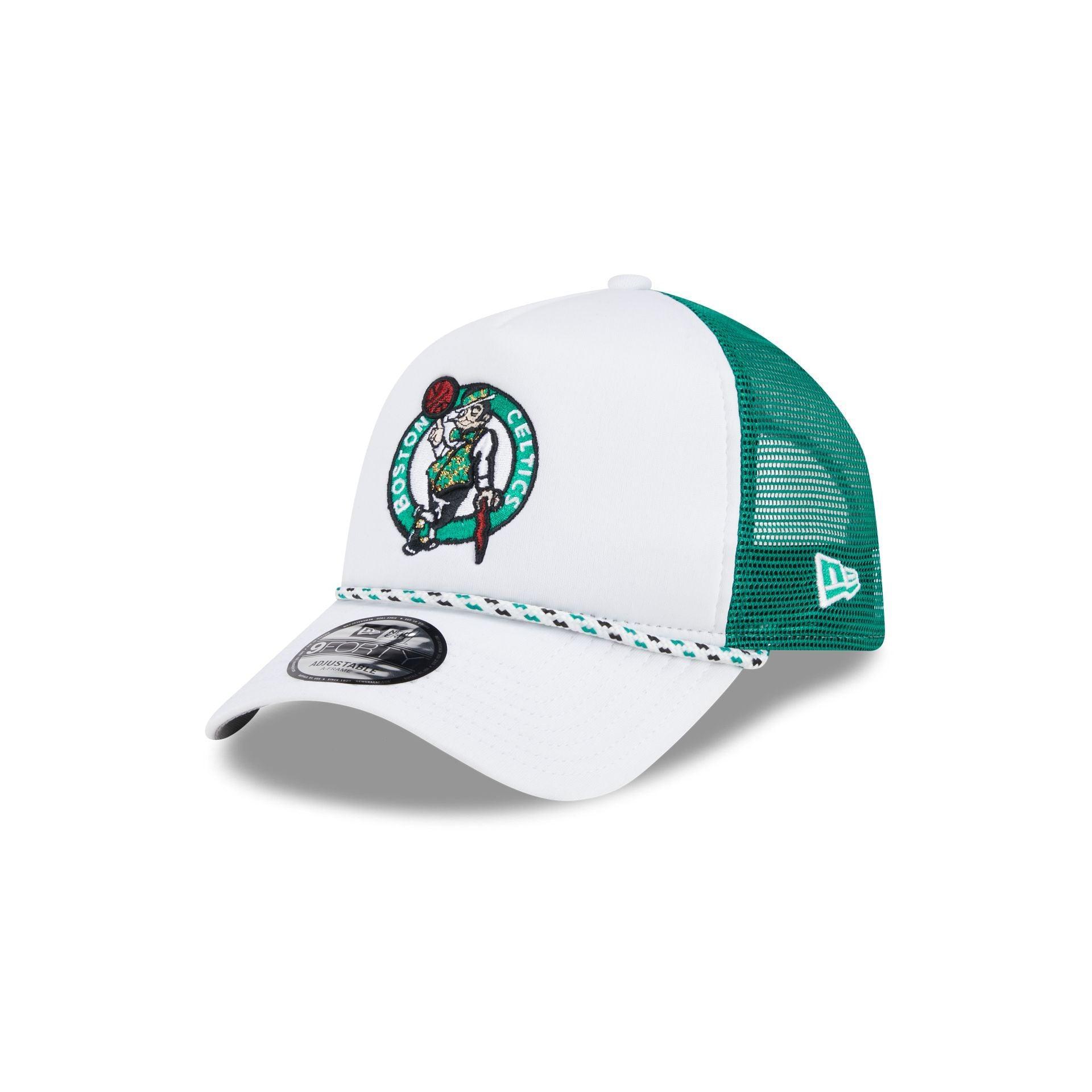 Boston Celtics Court Sport 9FORTY A-Frame Trucker Hat Male Product Image