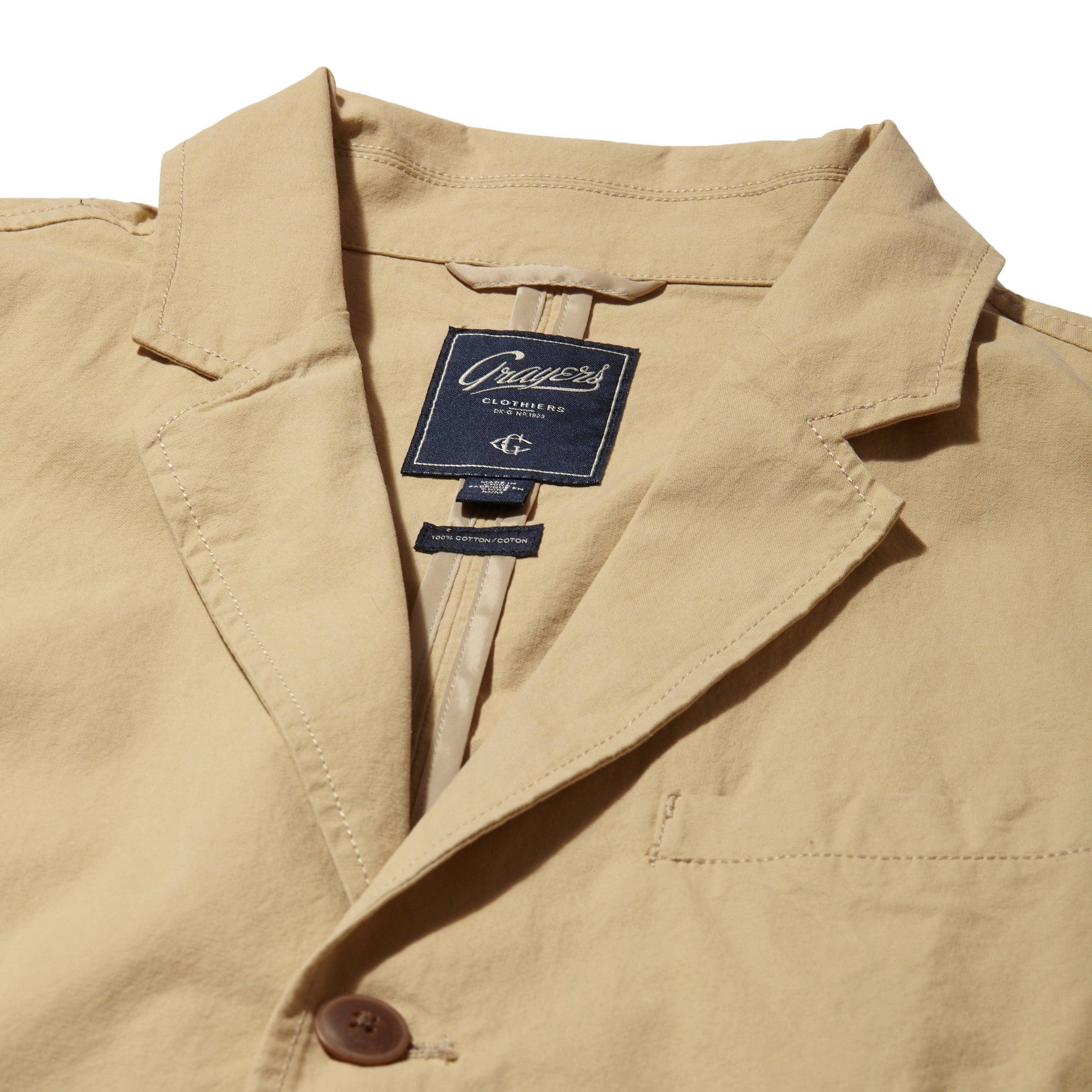 Mercer Cotton Blazer - Biscotti Product Image