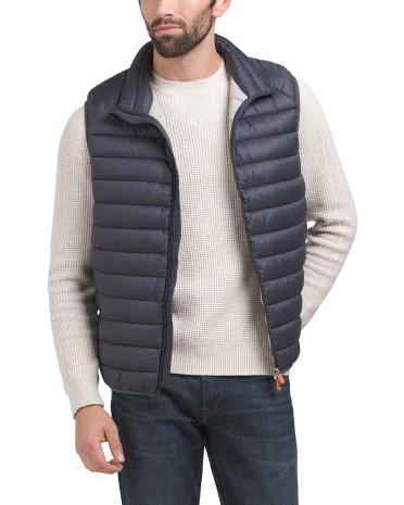 Adam Quilted Vest for Men Product Image