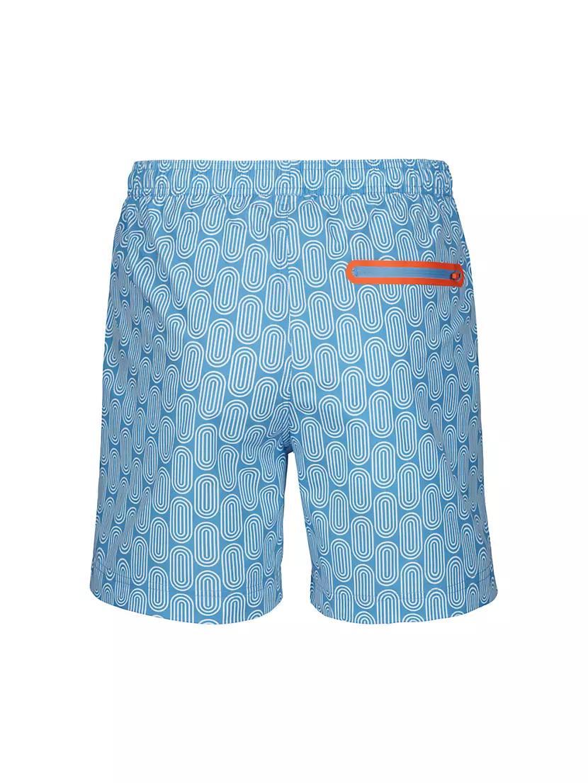 Gia Geometric Swim Shorts Product Image