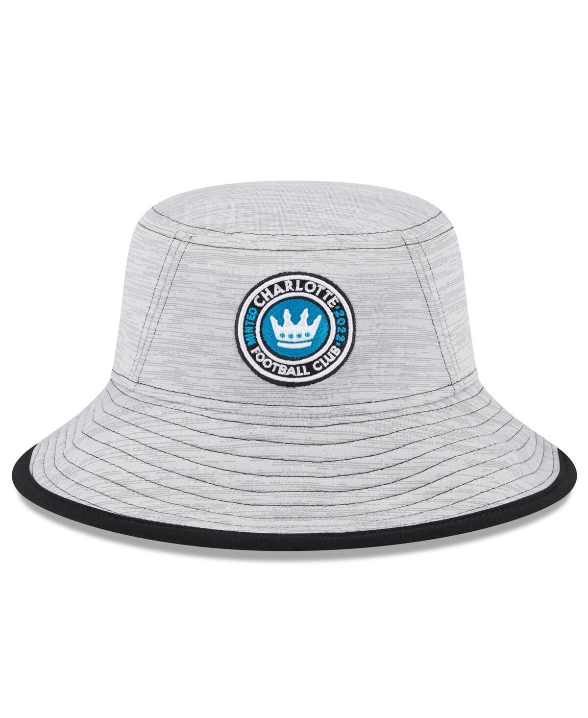 Mens New Era Gray Charlotte Fc Game Bucket Hat Product Image