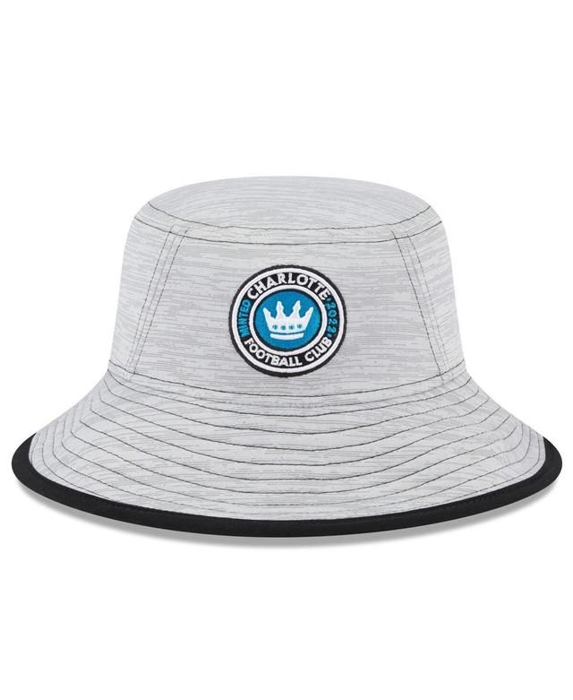 Mens New Era Gray Charlotte Fc Game Bucket Hat Product Image