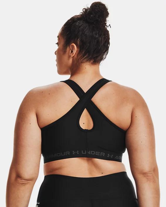 Women's Armour® Mid Crossback Sports Bra Product Image