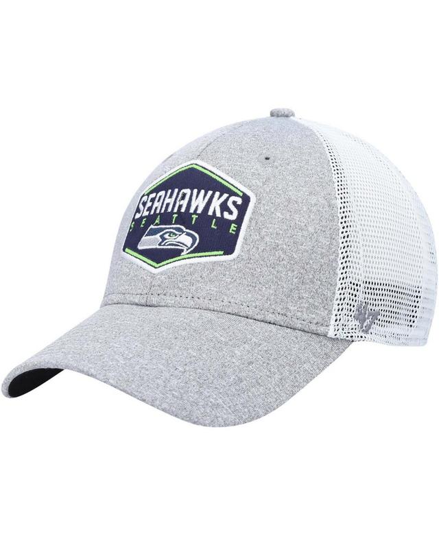 Mens 47 Gray/White Seattle Seahawks Hitch Contender Flex Hat Product Image