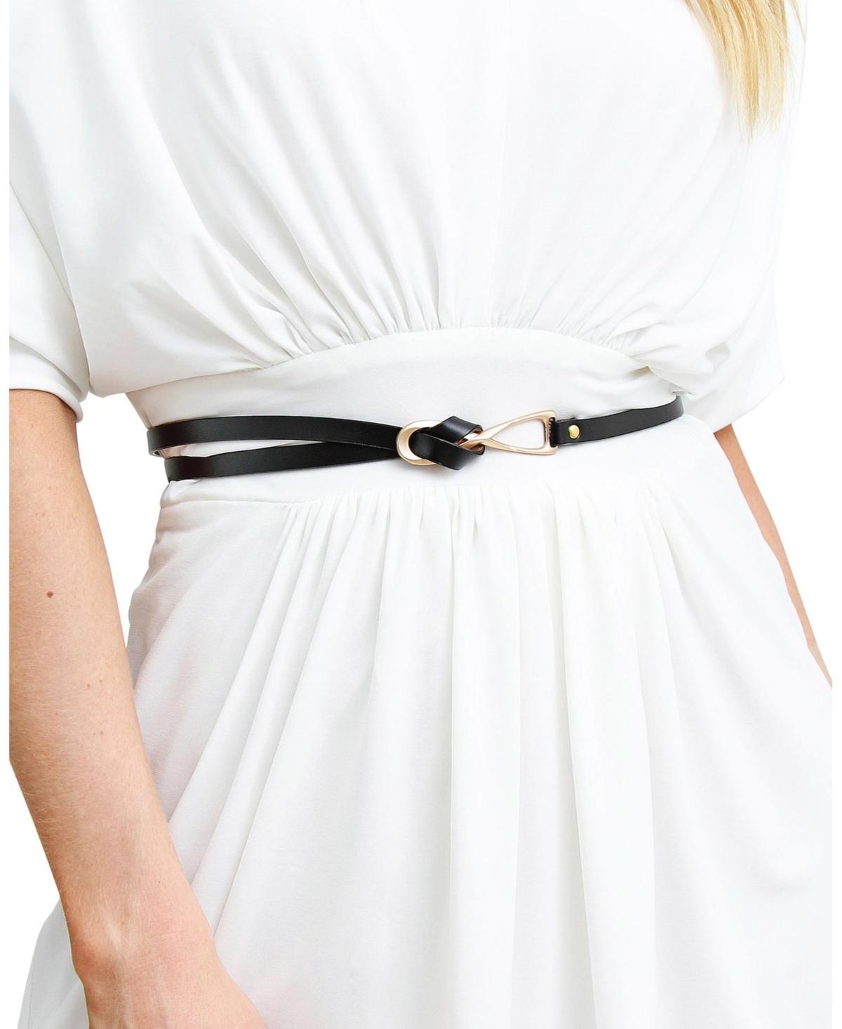 Women Belle & Bloom London Mood Leather Tie Belt Product Image