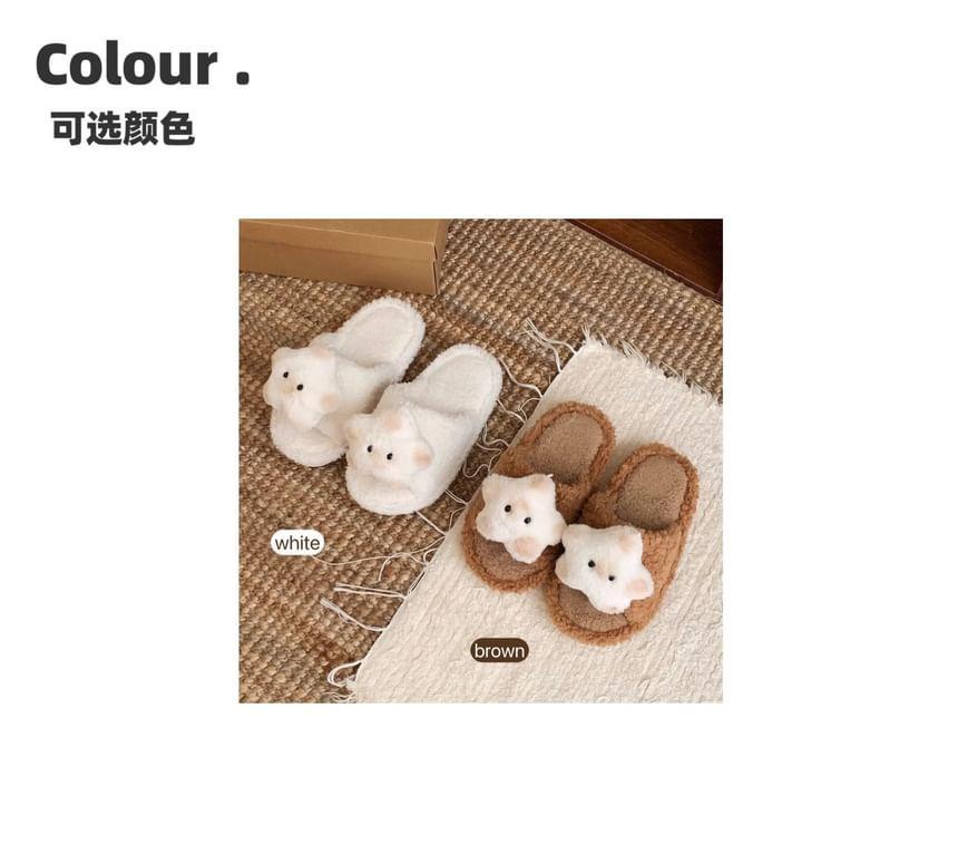 Fluffy Home Slippers Product Image