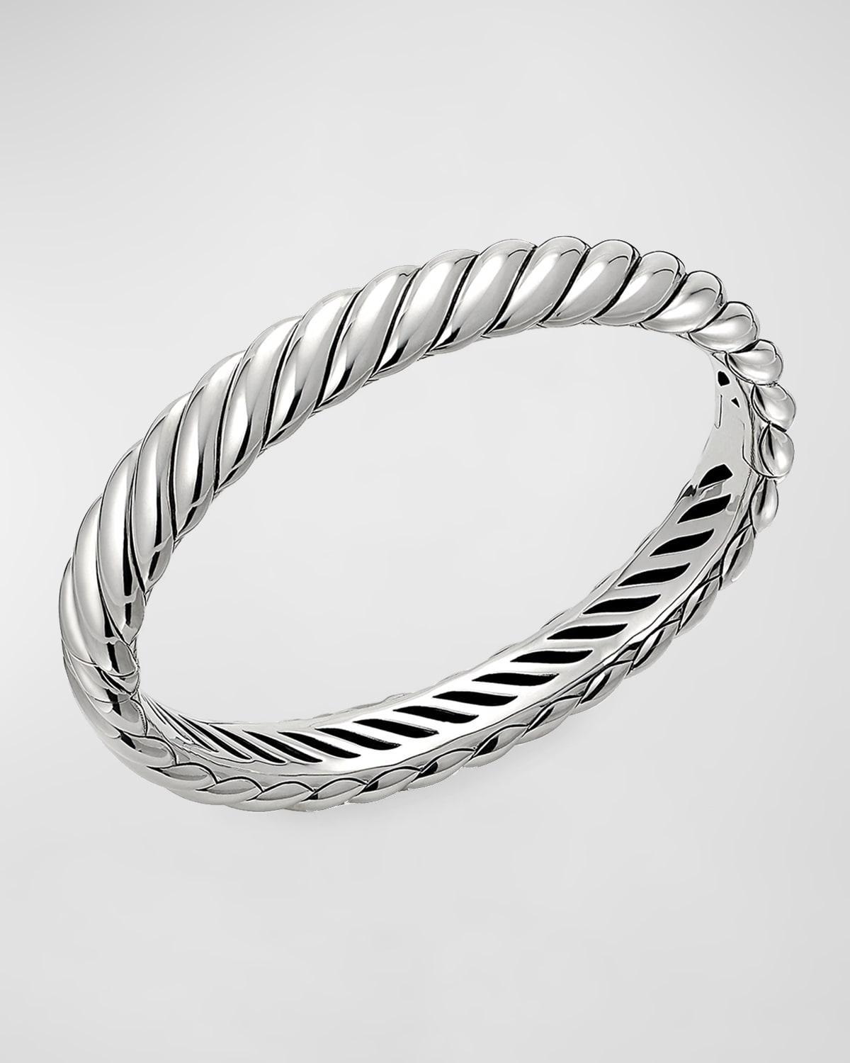 Womens Sculpted Cable Bracelet Product Image