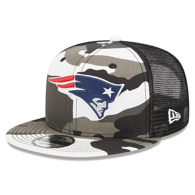 Mens New Era Urban Camo New England Patriots 9FIFTY Trucker Snapback Hat Product Image