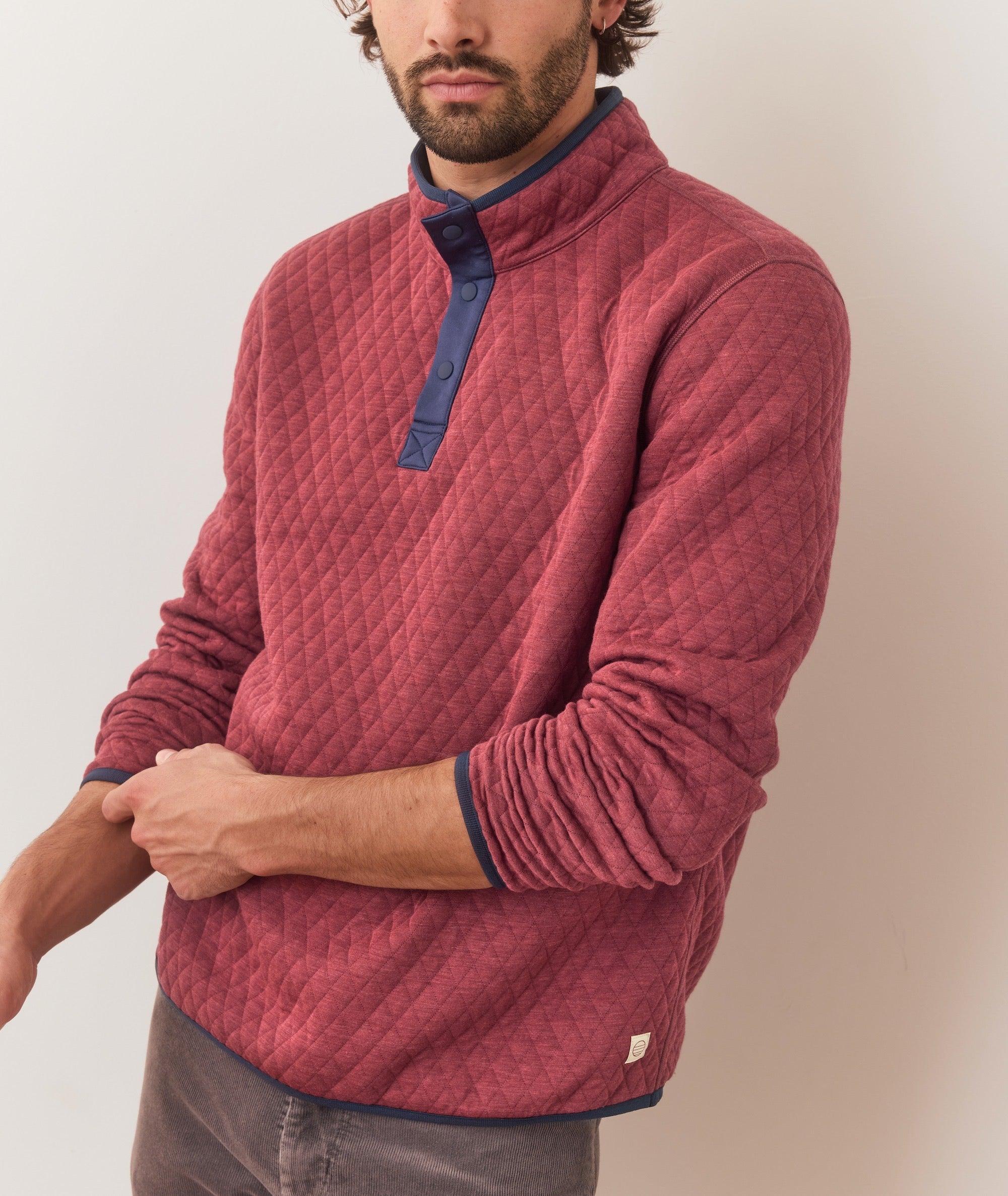 Corbet Quilted Reversible Pullover Product Image