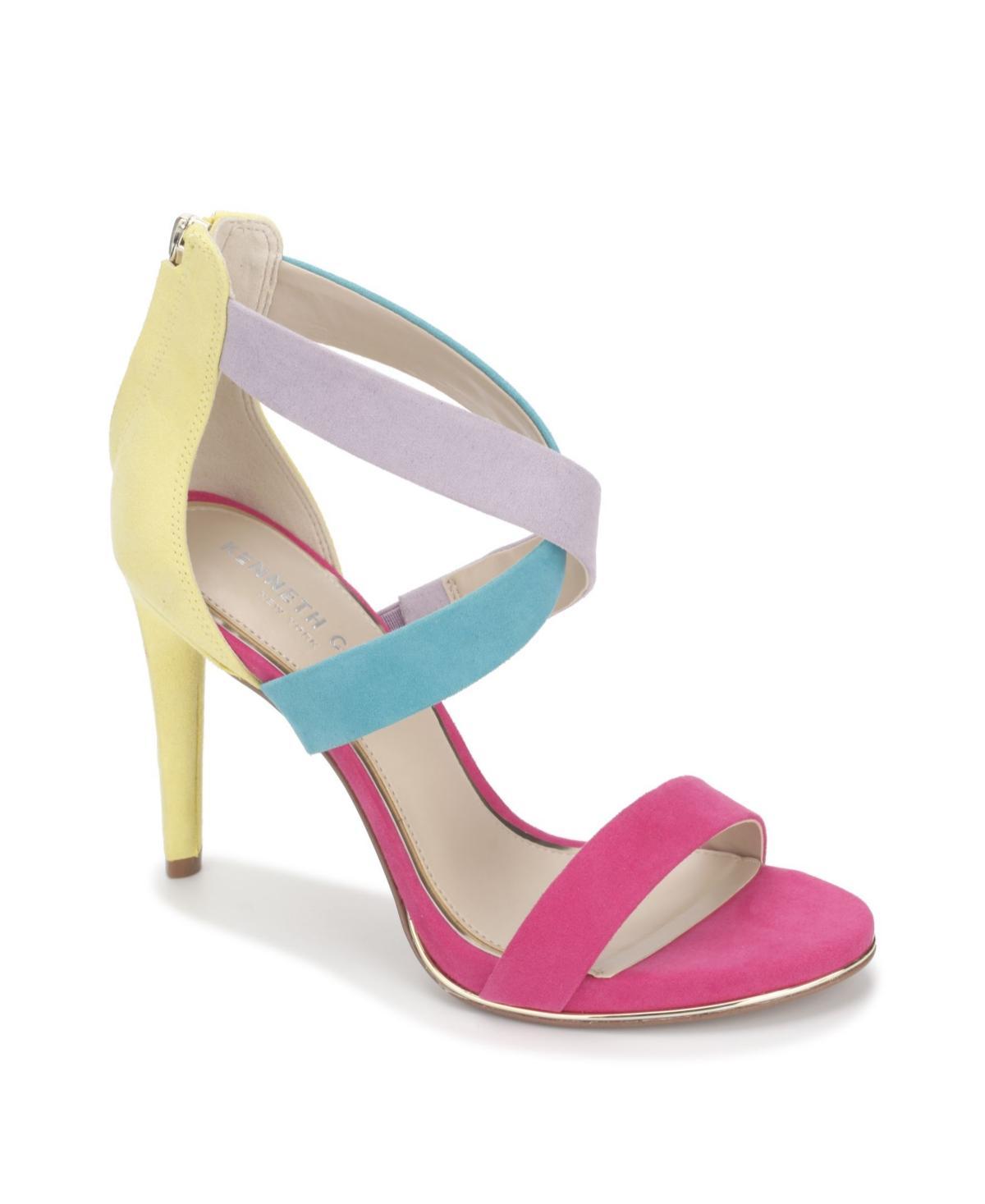 Kenneth Cole Womens Brooke Crossover High Heel Sandals Product Image