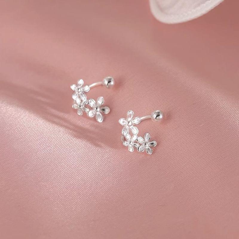 Flower Alloy Ear Jacket Product Image