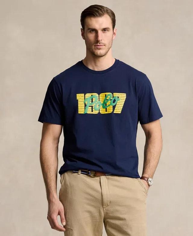 Polo Ralph Lauren Mens Big & Tall Graphic-Print T-Shirt Product Image