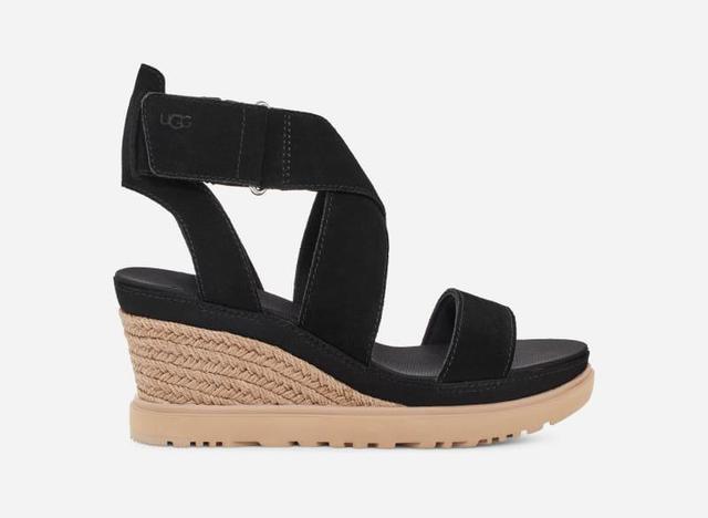 Womens Ilena Suede Wedge Sandals Product Image