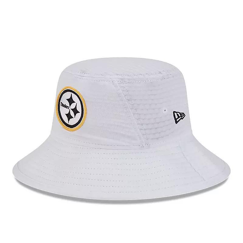 Mens New Era Pittsburgh Steelers 2024 NFL Training Camp Stretch Bucket Hat Product Image