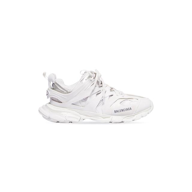 Men's Track Sneaker in White Product Image