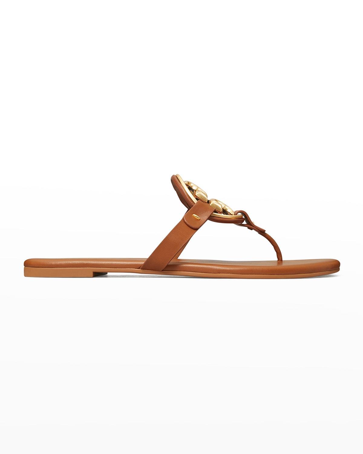 Tory Burch Metal Miller Soft Leather Sandal Product Image