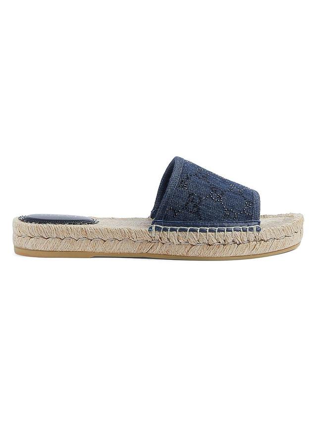 Womens Pilar Denim Slide Espadrilles Product Image