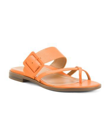 Wide Wide Leather Julep Comfort Sandals for Women Product Image