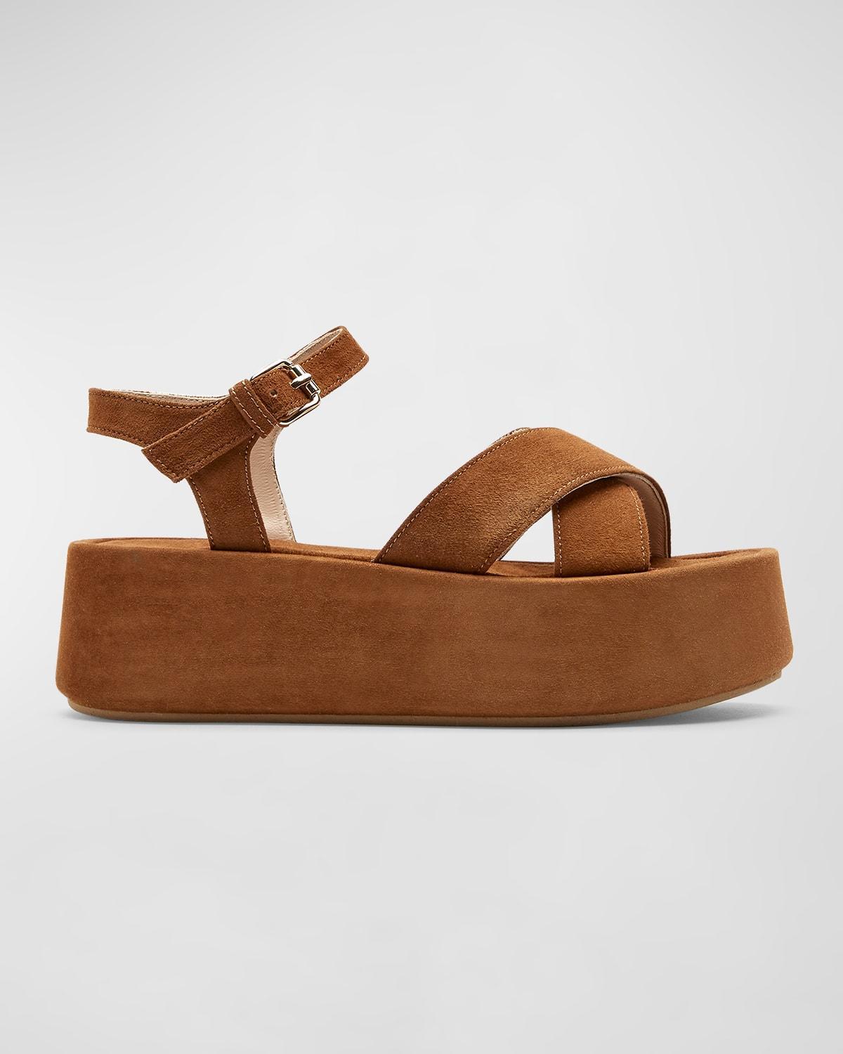 La Canadienne Womens Kinsley Platform Sandals Product Image