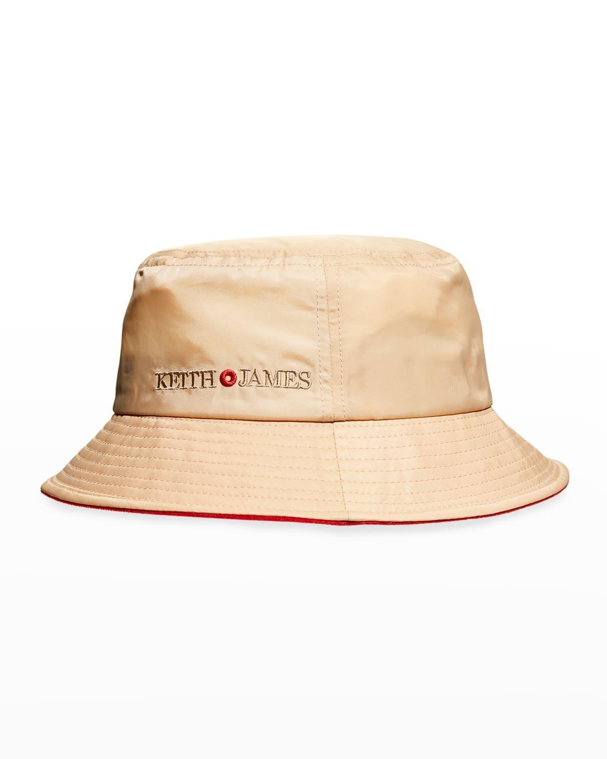 Mens Logo Nylon Bucket Hat Product Image