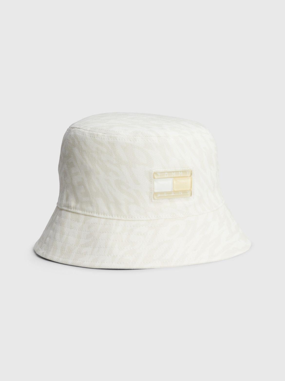 Tommy Hilfiger Women's TJ Block Logo Bucket Hat Product Image