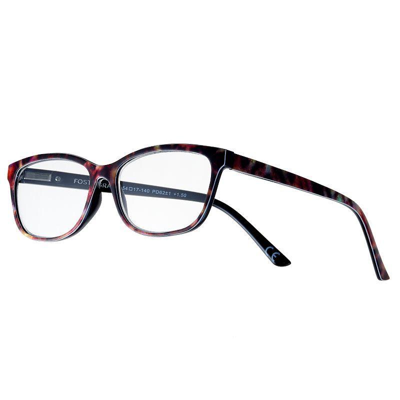 Womens Modera by Foster Grant Samira Tortoise Square Reading Glasses Product Image