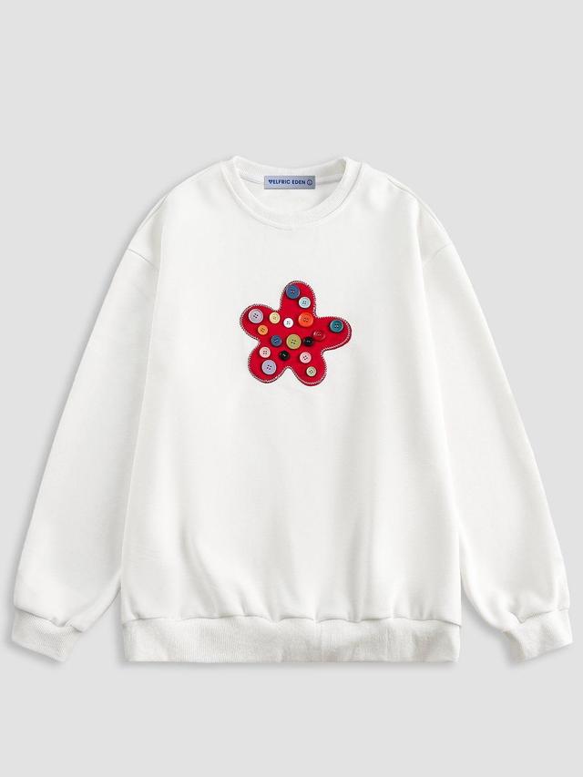 Aelfric Eden Button Star Sweatshirt Product Image