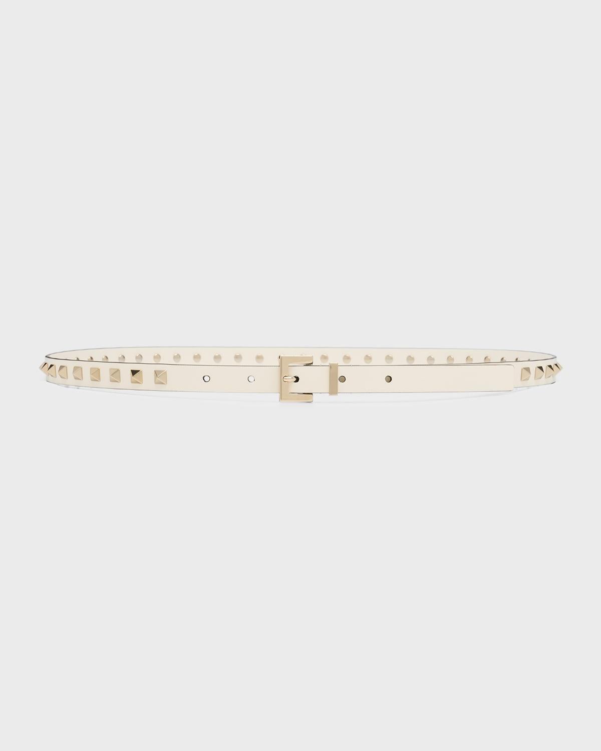 Valentino Garavani Rockstud Leather Belt Product Image