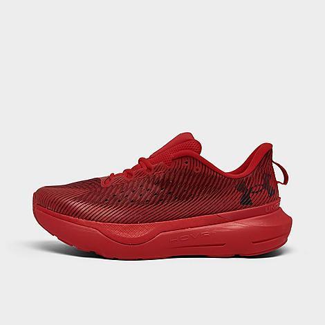 Under Armour Mens Under Armour Infinite Pro - Mens Running Shoes Red/Cardinal/Red Product Image