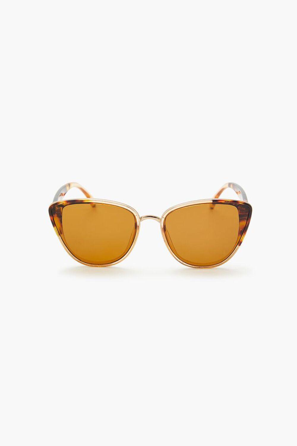 Tortoiseshell Cat-Eye Sunglasses | Forever 21 Product Image