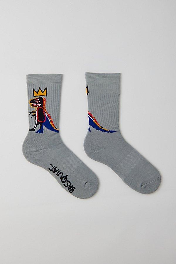 Basquiat Dino Crew Sock Mens at Urban Outfitters Product Image