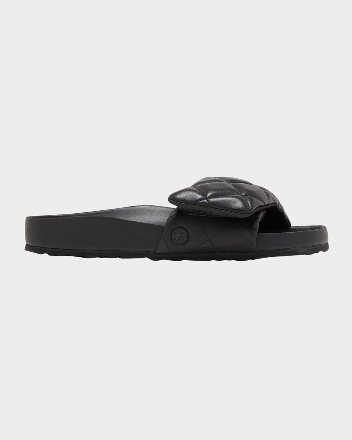 Sylt Quilted Slide Pool Sandals Product Image