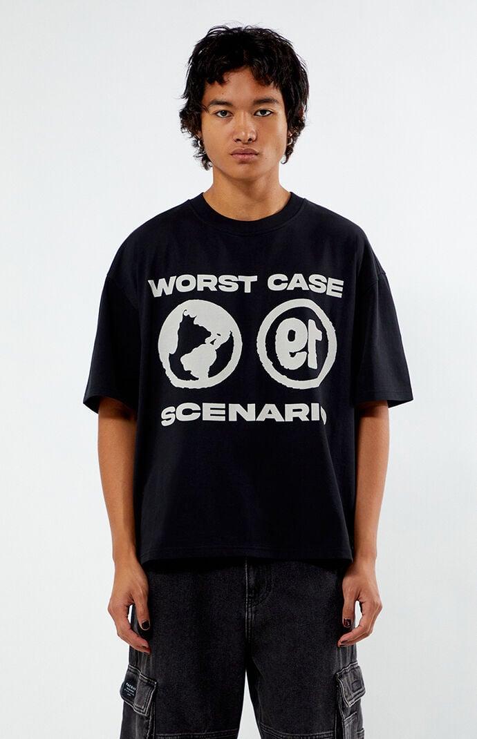 Mens Over Boxy Cropped T-Shirt Product Image