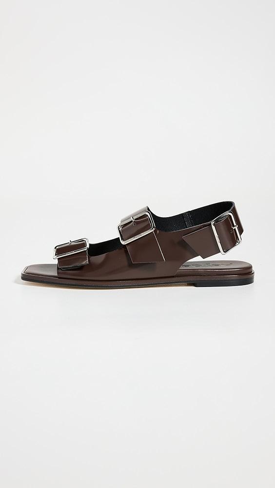 AEYDE Tekla Polido Calf Leather Sandals | Shopbop Product Image